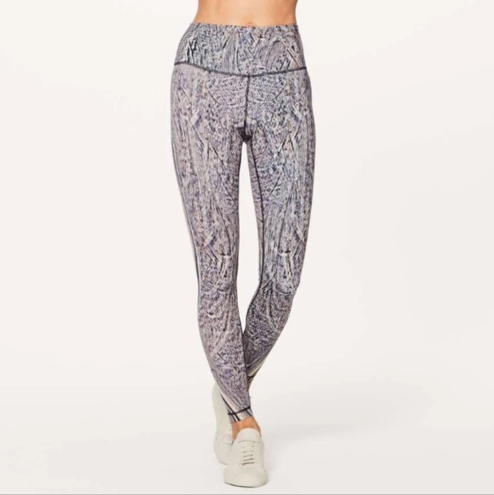 Lululemon Wunder Under Hi-Rise Tight (Nulux 28")-Polychromatic Multi Bla… - Picture 4 of 10
